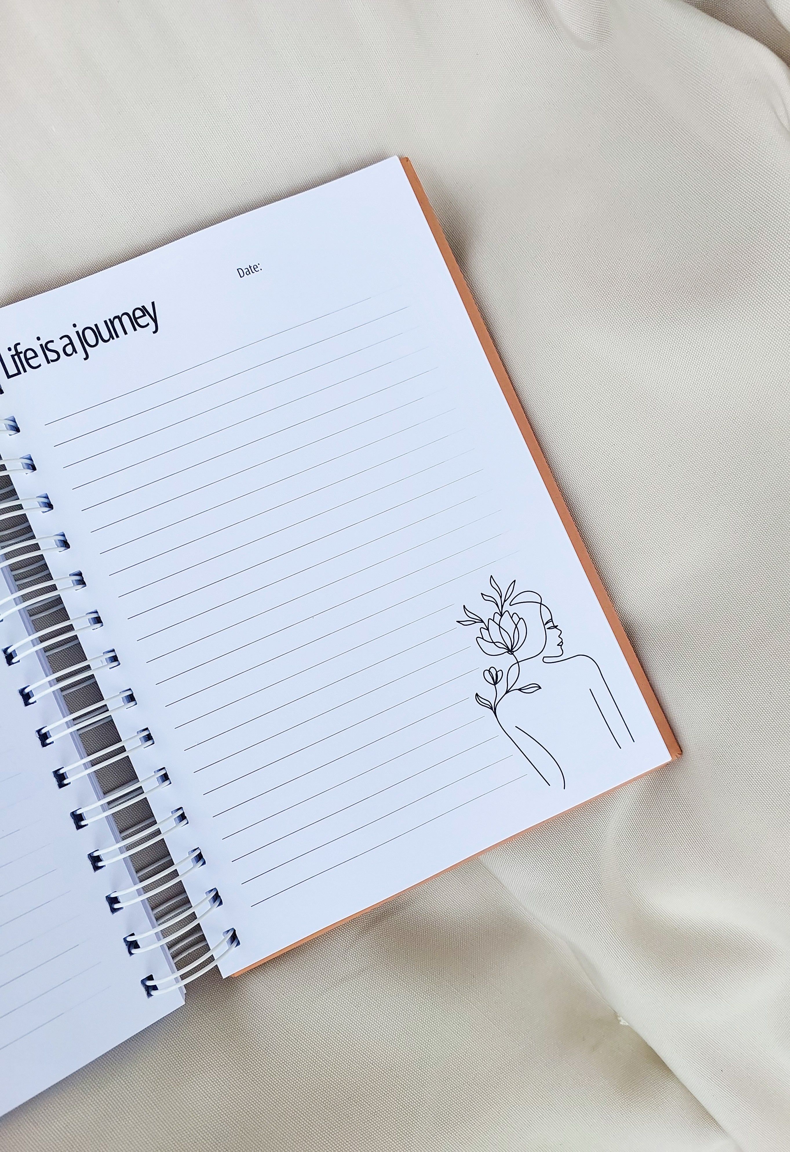Victorious Journal: Beige