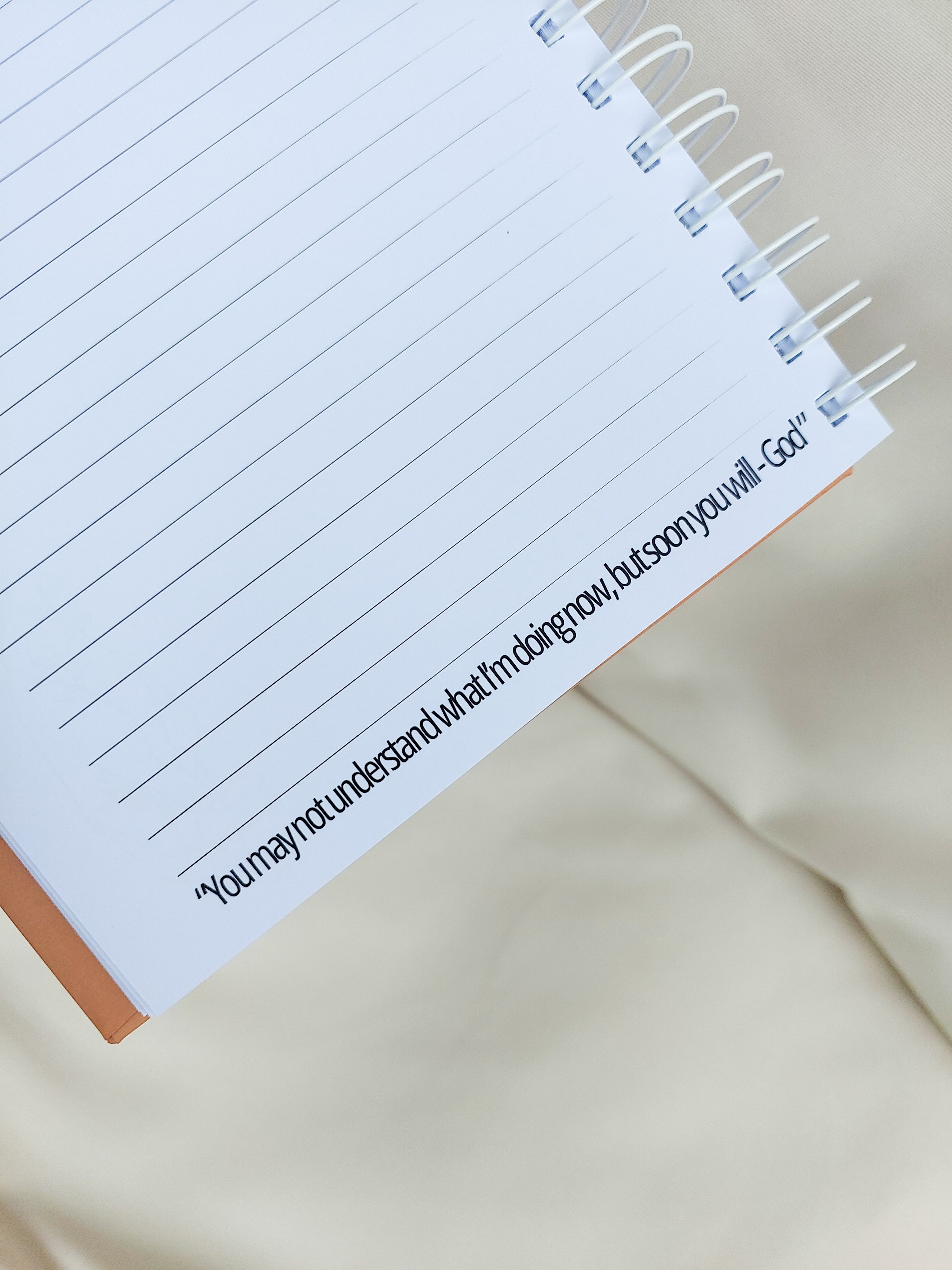 Victorious Journal: Beige